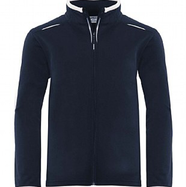 St James Pe Track Top with logo  