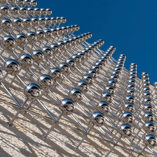 Silberne Frequenz von Otto Piene am LWL-Museum