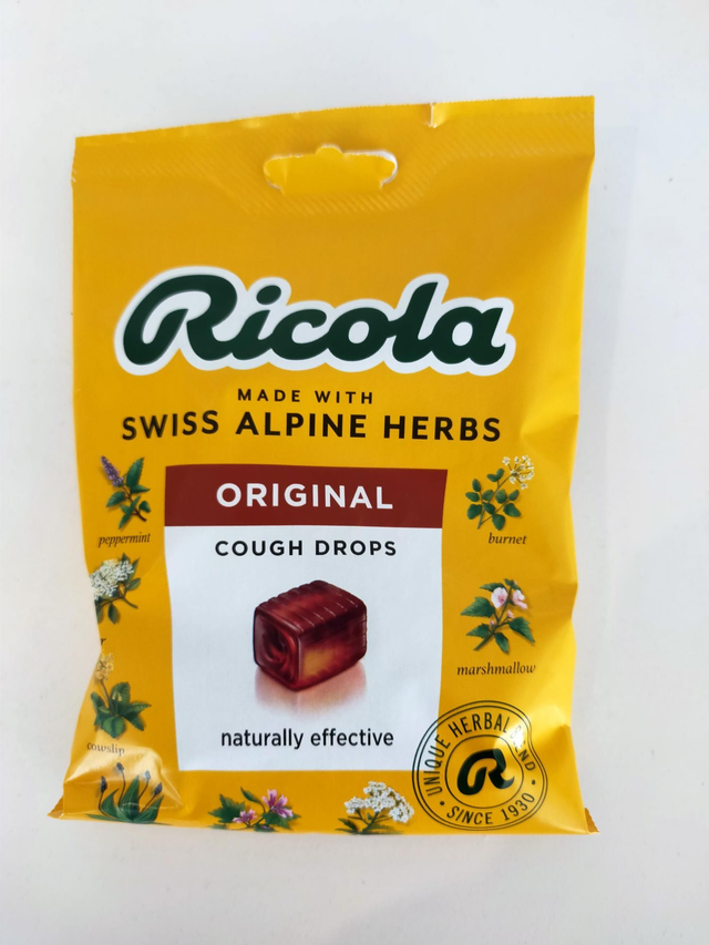 Original Herb Soothe &amp; Clear Drops 75g (Ricola) 93395