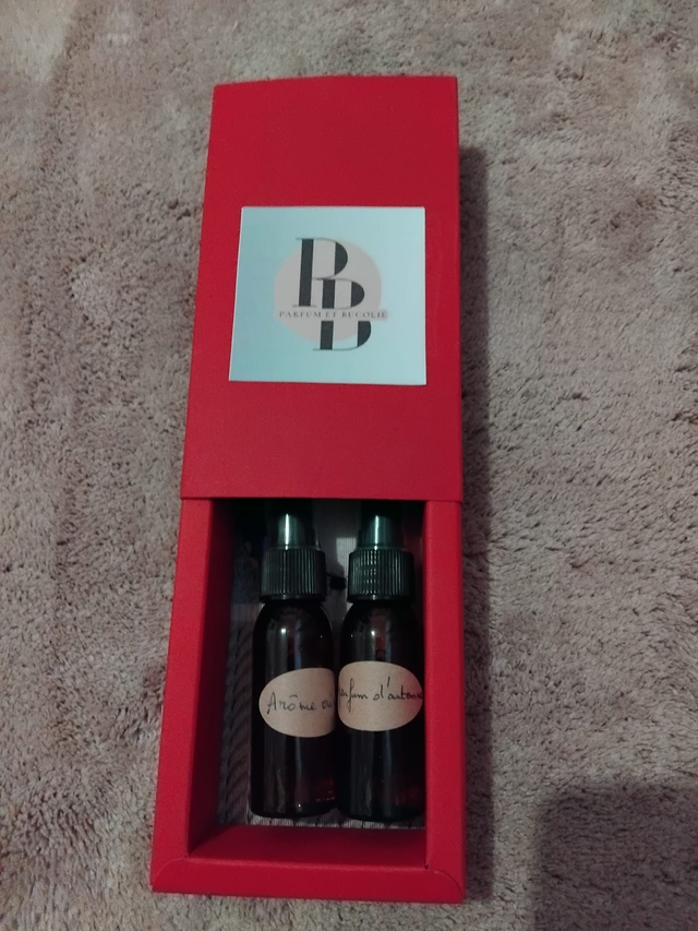 coffret 2 parfums spray 30 ml - 20 déclinaisons de senteurs -