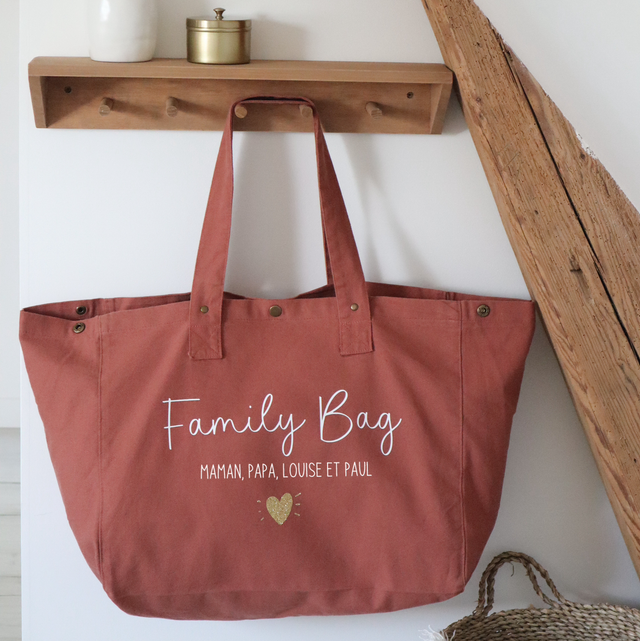« Family bag » mon grand sac personnalisé