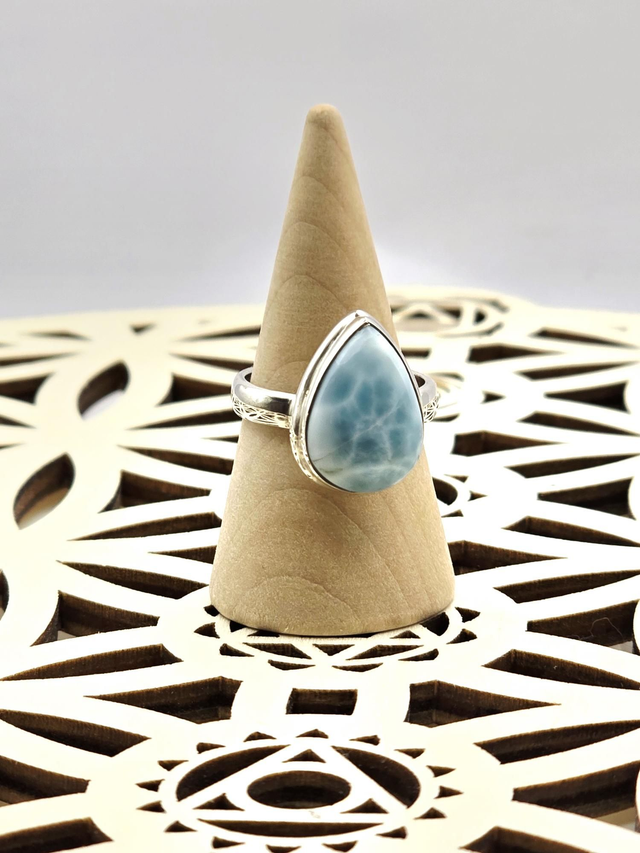 Bague Argent 925 Larimar 