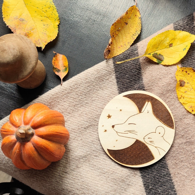 Dessous de tasse ou verre 10 cm