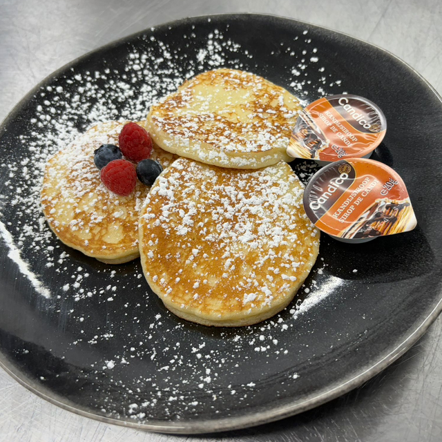 Pannenkoek met siroop