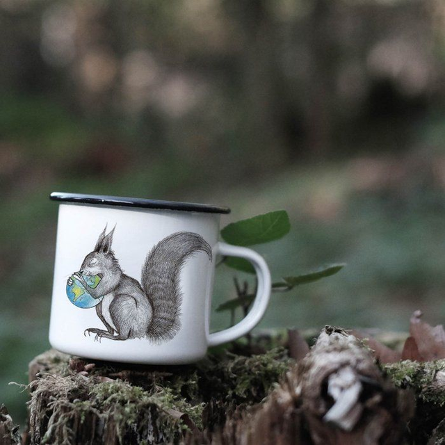 Mug &quot; Le Monde des Écureuils &quot; 