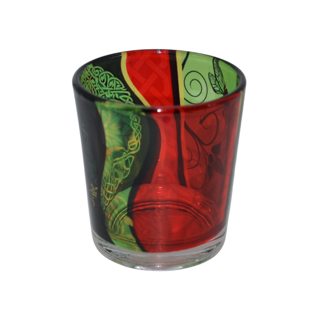 Bougeoir en verre - Arbre de Vie