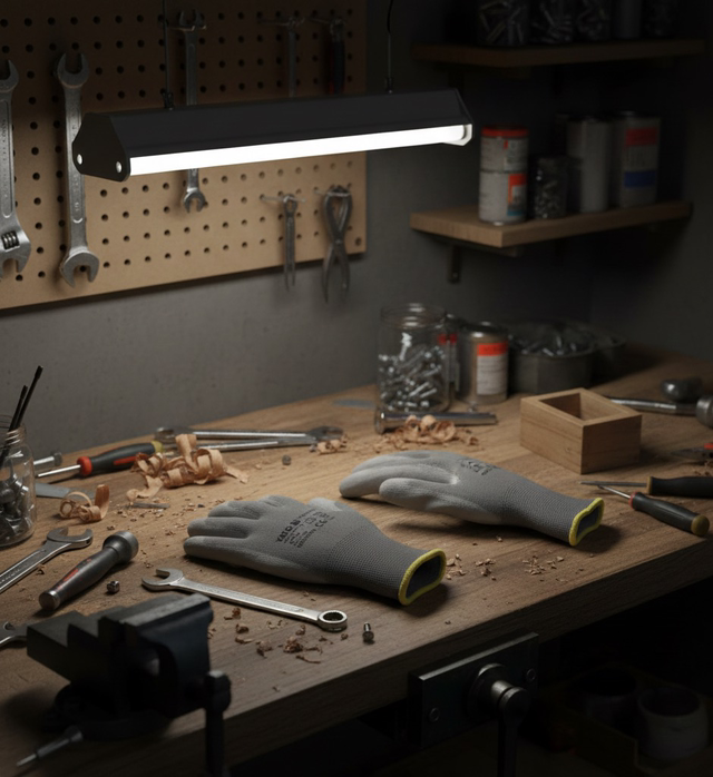 RUKAVICE PRACOVNI NYLON/POLYURETHAN VEL. 10_YT-7472