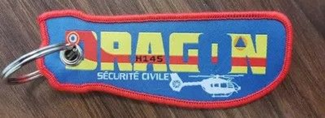 Porte clé H145 Tissu