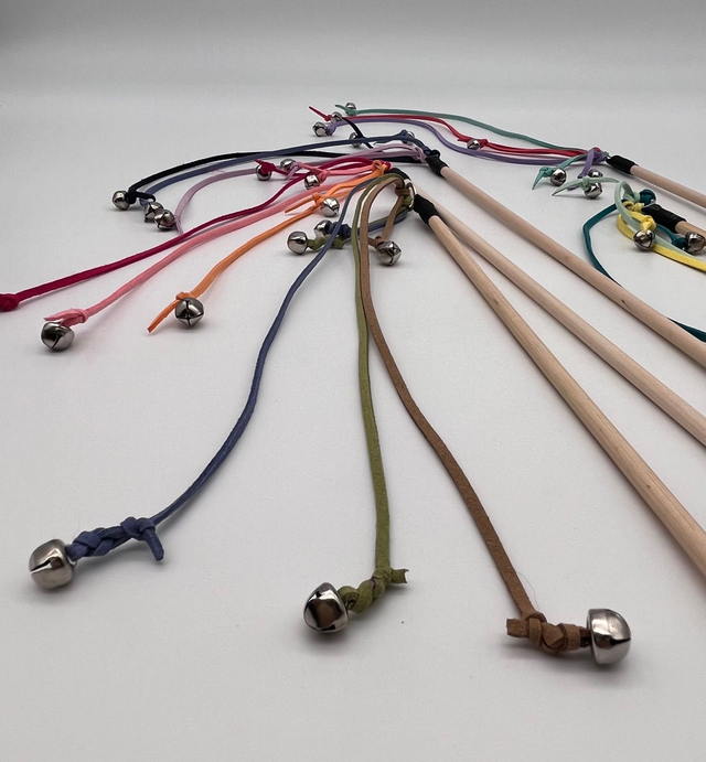 Jingly Suede Cat Teaser long stick