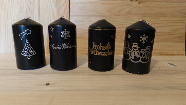 4 Stk. Adventkranzkerzen