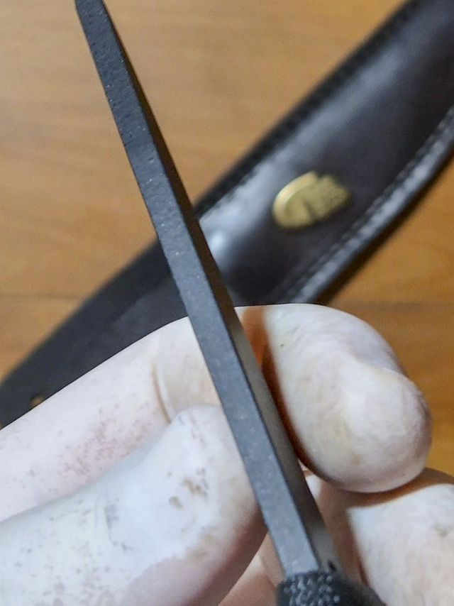 Faca Caça Artesanal Floresta No1 Elmo 4 Pol Aço Paracord