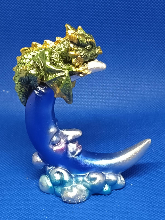 Dragon On Moon Ornament 