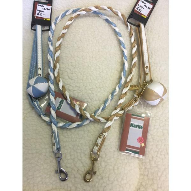 Karlie puppylijn met balletje XS