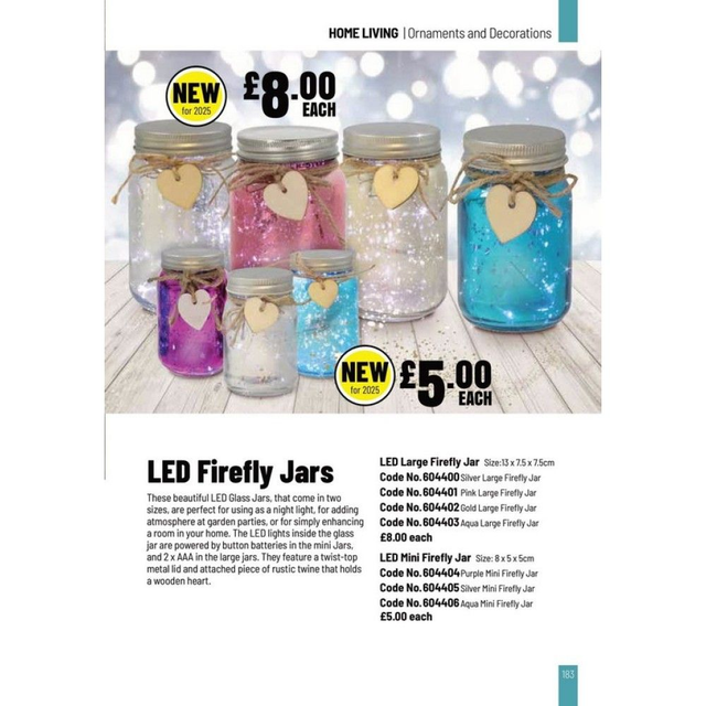 Gold Large Firefly Jar