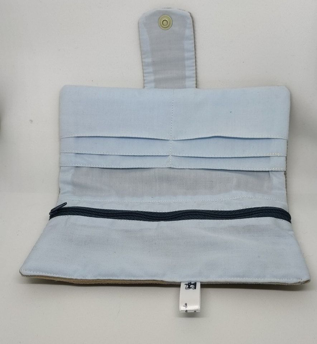 Porte monnaie avec range cartes 