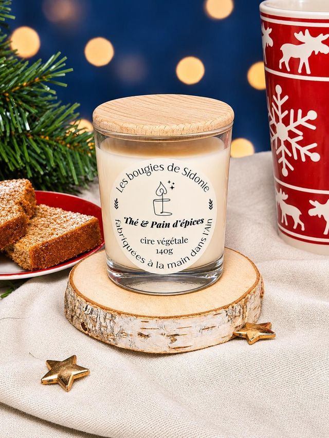 Bougie Thé &amp; Pain d'épices