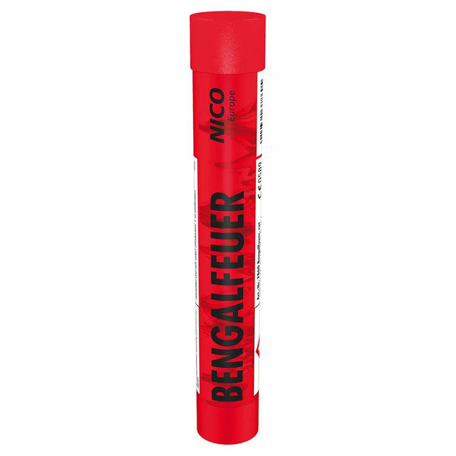 Bengalfeuer, rot, KAT F1