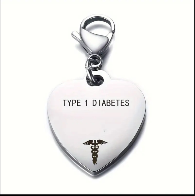 Type 1 Diabetes Keyring