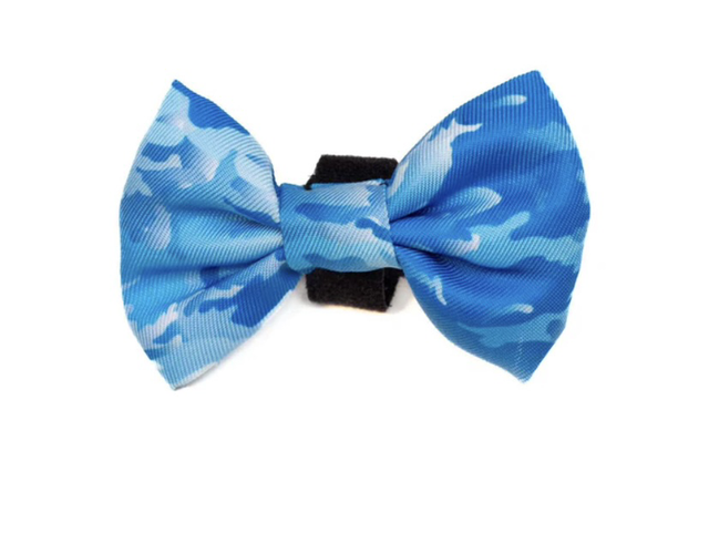 Funk The Dog Bow Tie - Blue Camo