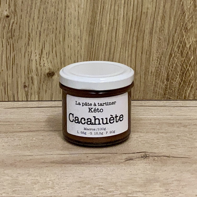Pâte à tartiner Cacahuète Choco - Céto - 110g