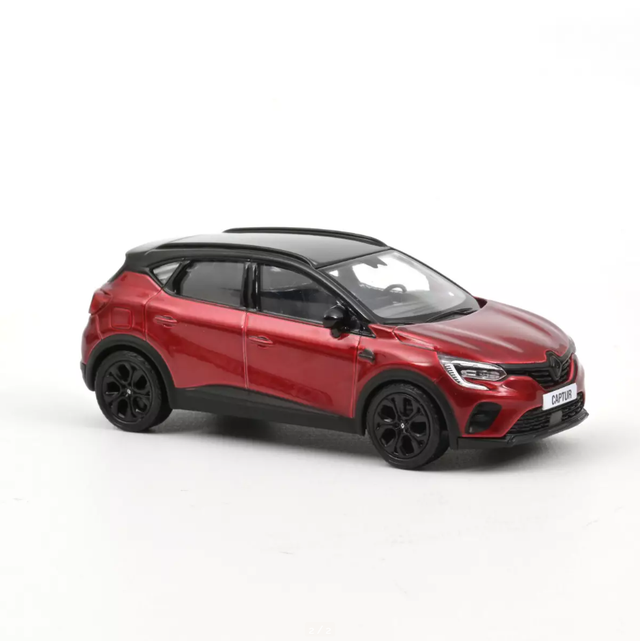 Renault Captur Rive Gauche 2022 Rouge Flamme&amp;Noir 1/43