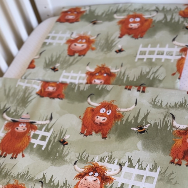 Highland Cows | Kids Blanket Set