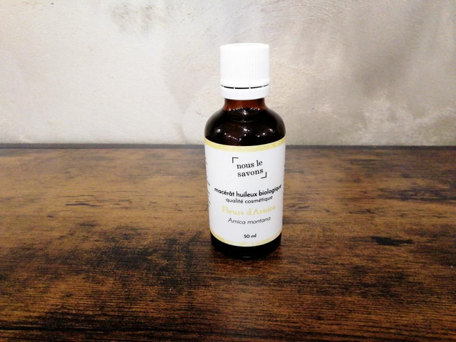 Macérât d&#039;arnica huileux 