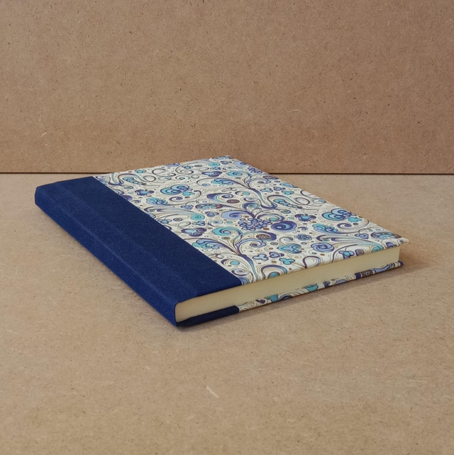 Carnet Ligné Florentin Bleu
