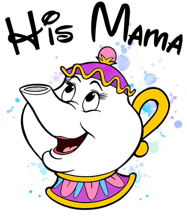 Beauty &amp; The Beast Mrs Potts His Mama