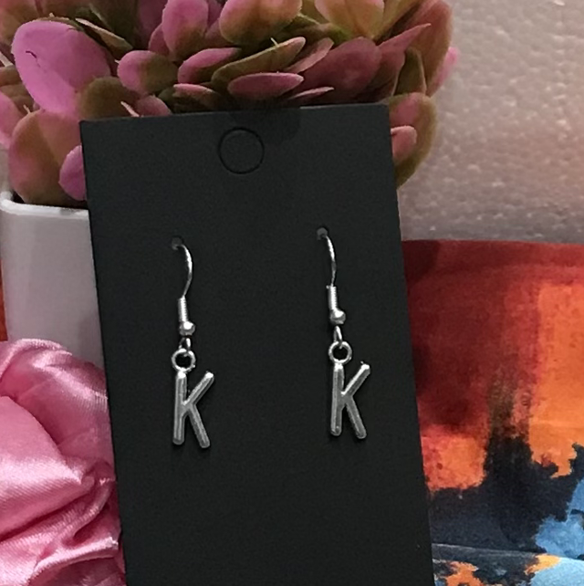 Silver Dangling Earrings- SDE-K