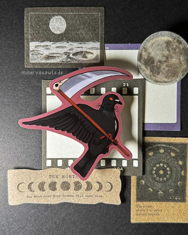 Halloween 2025 - Pigeon Stickers