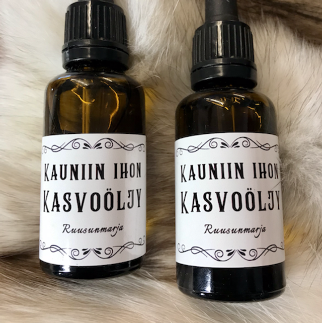 Kauniin ihon kasvoöljy