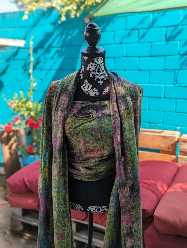 Tragetuch Moments Handwoven "der Zauberer"