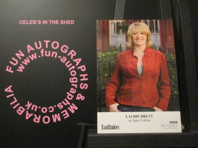 Laurie Brett (Jane Collins) Original EastEnders Cast Card