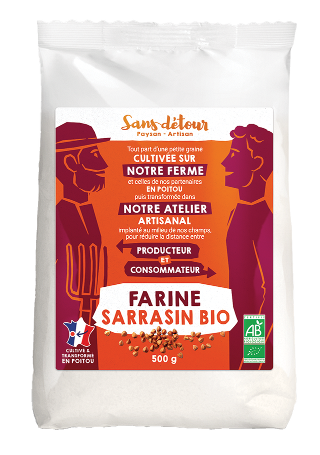 Farine Sarrasin 500 g / Sans Détour 