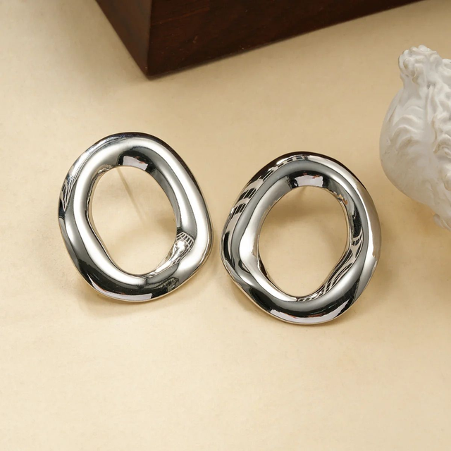 Boucles d'oreilles Ovale