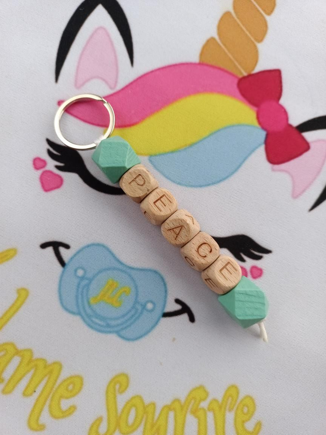 Porte Clés 1 Branche Bois