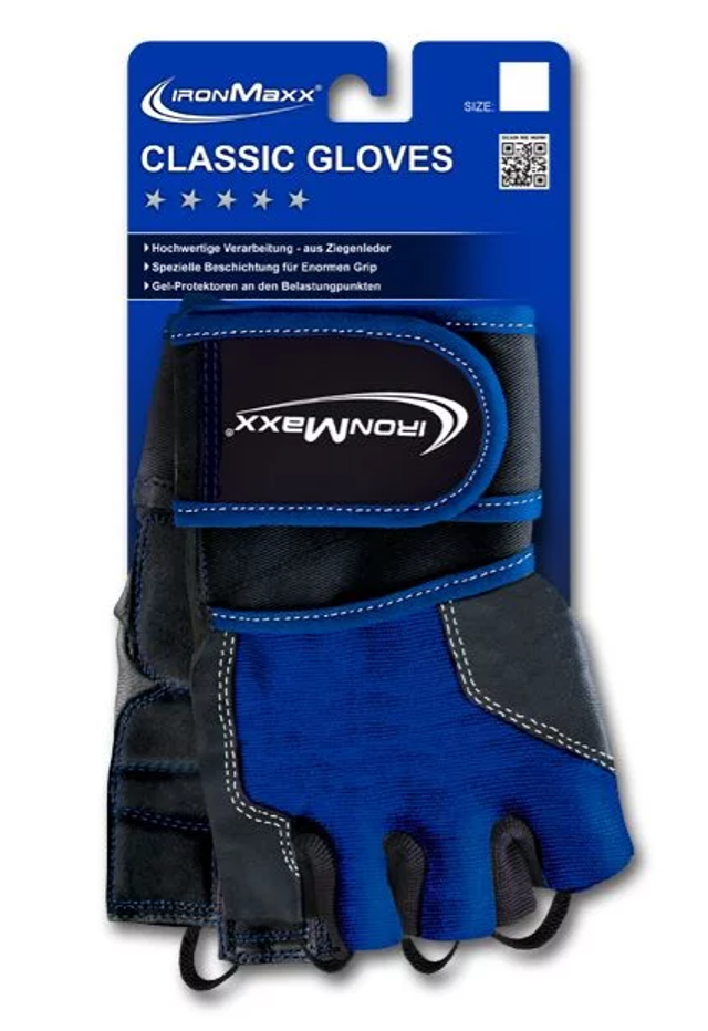 Fitness kesztyű csuklószorítós Classic Gloves - IronMaxx®