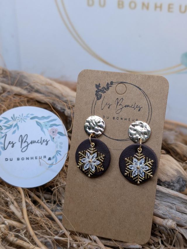 Boucles d'oreilles mini Moon no105