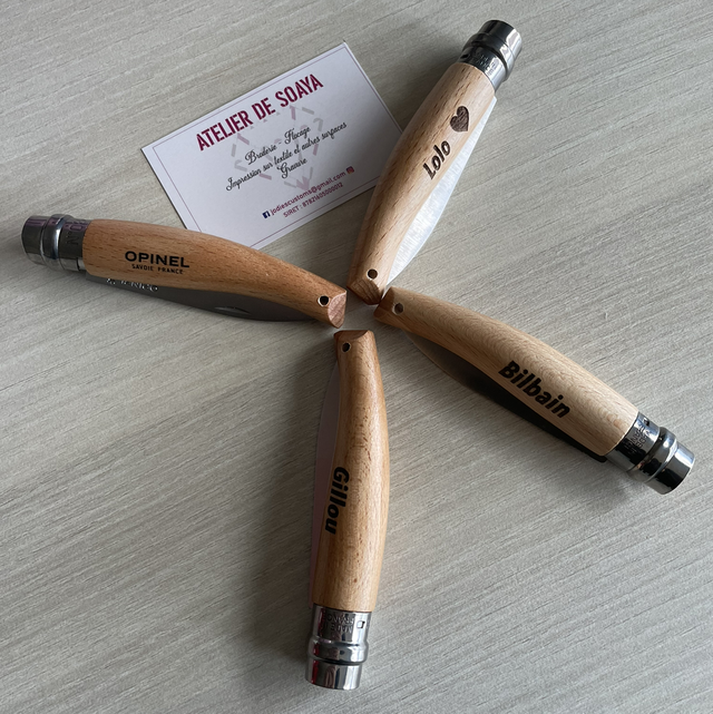 Opinel N°8 Jardinier  ( courbé ) 