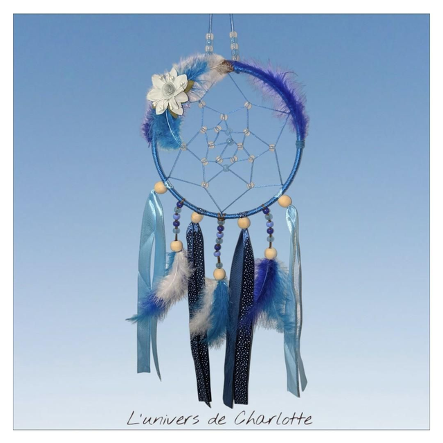 Attrape-rêve &quot;Passion bleutée&quot; AT-015