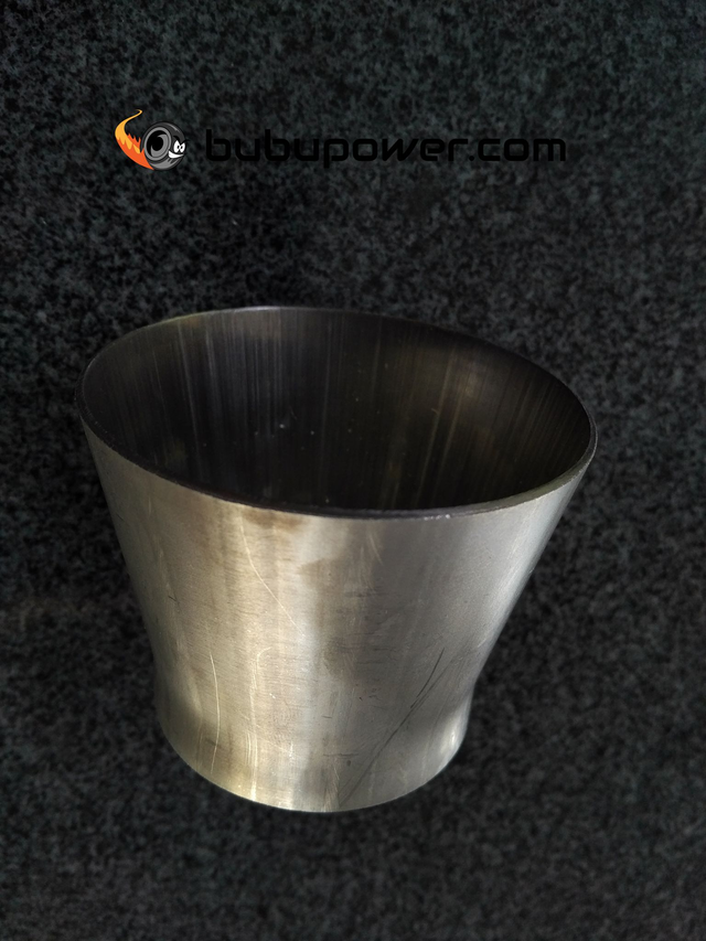 Reduzierstück für GT1548 Downpipe-Bau  76-55mm Edelstahl