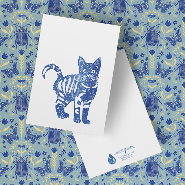 Carte Chaton Polisson