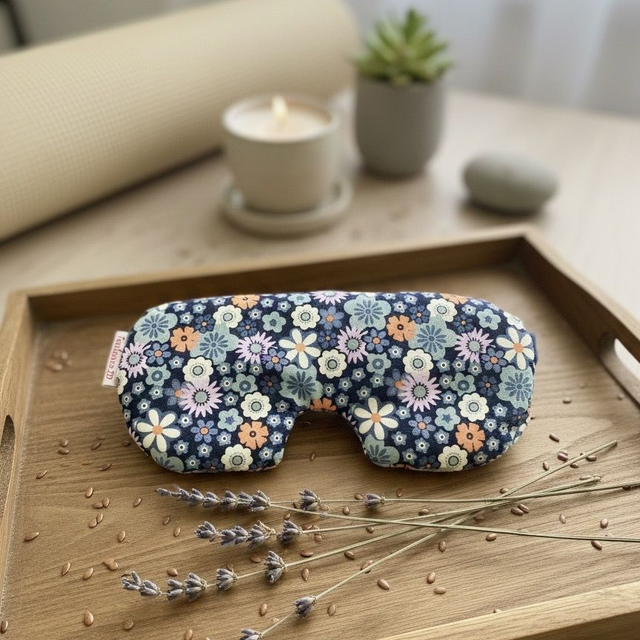 Masque de relaxation mauve