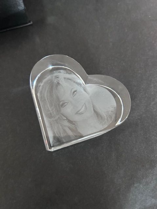 COEUR DE VERRE - PRESSE PAPIER (édition limitée) 