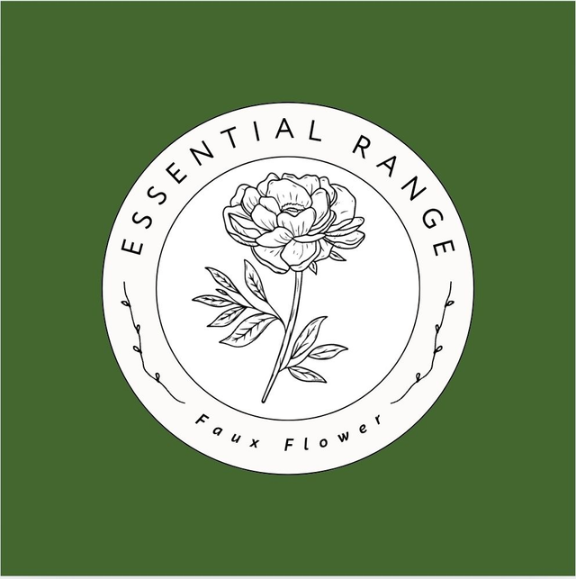 Faux Medium Cascading Bouquet