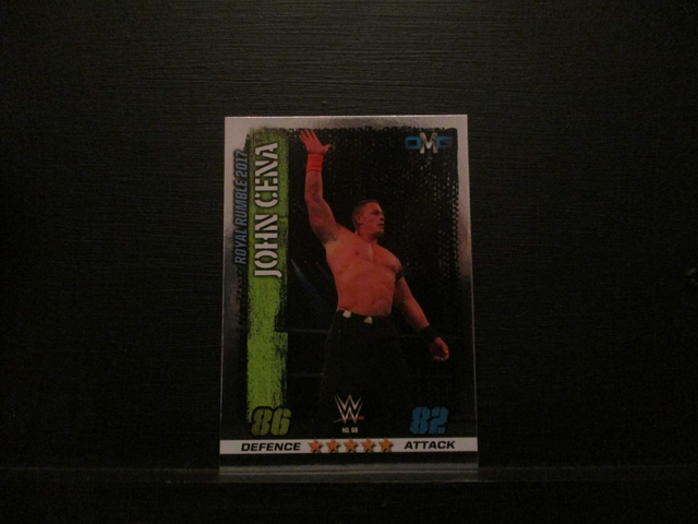 John Cena - OMG Slam Attax 10th Edition Original Trading Card #66