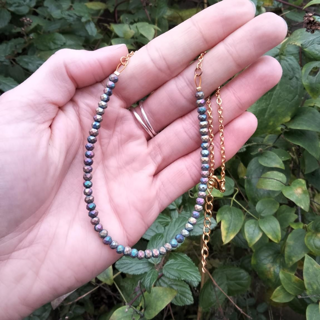 Titanium Agate Necklace