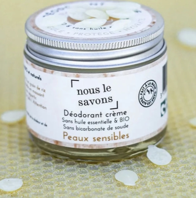 Déodorant naturel bio label NATURE ET PROGRÈS 