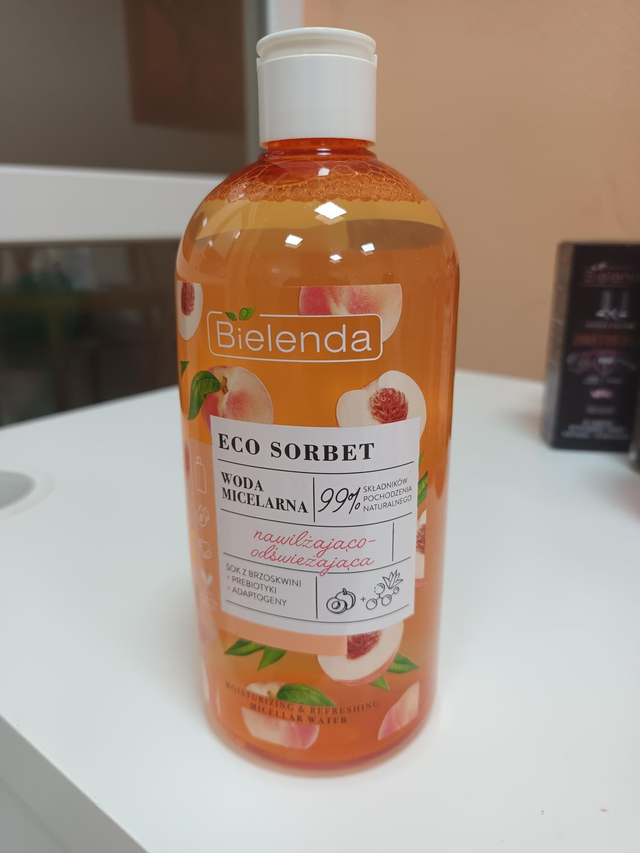 Micelárna odličovacia voda s extr.z broskýň a prebiotikami 500ml